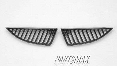 860 | 2004-2005 MITSUBISHI LANCER Grille assy except Evolution; 4dr wagon; w/o ABS; left side; matte black | MI1200239|MN161115