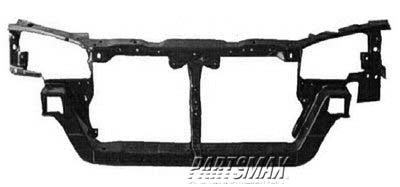 1225 | 1998-1999 MITSUBISHI ECLIPSE Radiator support w/turbo; w/o ABS | MI1225116|MB959299