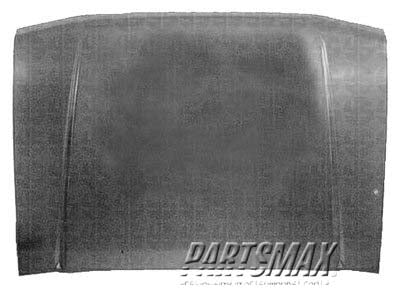 1230 | 1992-2000 MITSUBISHI MONTERO Hood panel assy all | MI1230116|MB861454