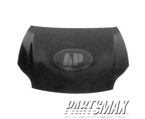 1230 | 2001-2002 DODGE STRATUS Hood panel assy 2dr coupe | MI1230203|MR535728