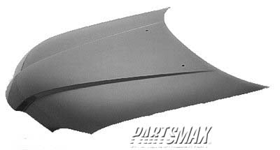 10 | 2003-2006 MITSUBISHI OUTLANDER Hood panel assy all | MI1230204|5900A058