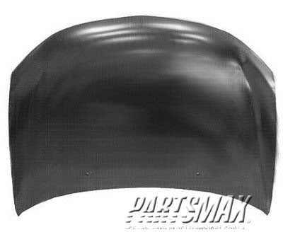 1230 | 2007-2009 MITSUBISHI OUTLANDER Hood panel assy  | MI1230214|5900A220