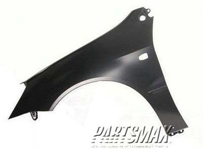 1240 | 2004-2005 MITSUBISHI LANCER LT Front fender assy 4dr sedan; Ralliart | MI1240162|5220A055