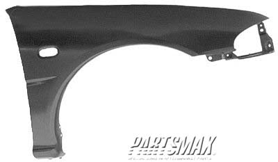 1241 | 1993-1994 PLYMOUTH COLT RT Front fender assy 4dr sedan | MI1241122|MB861666