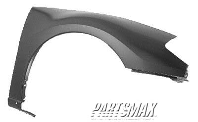 1241 | 2000-2005 MITSUBISHI ECLIPSE RT Front fender assy GT/GTS; w/1 molding hole | MI1241142|MR392632