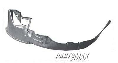 1250 | 1995-1997 MITSUBISHI ECLIPSE LT Front fender splash shield w/2.0L engine; w/o Turbo | MI1250102|MR162459