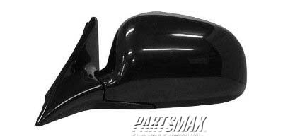 1320 | 1987-1996 MITSUBISHI MIRAGE LT Mirror outside rear view 4dr sedan; power remote foldaway; black | MI1320102|MB973885