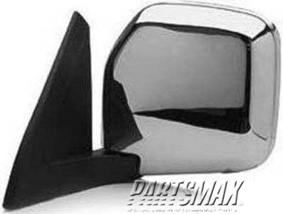 1320 | 1992-1997 MITSUBISHI MONTERO LT Mirror outside rear view manual; bright | MI1320107|MI1320107