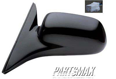 1320 | 1999-2003 MITSUBISHI GALANT LT Mirror outside rear view manual remote; black - paint to match | MI1320122|MR192725