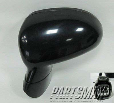 1320 | 2006-2008 MITSUBISHI ECLIPSE LT Mirror outside rear view GS|SE; Power; Heated; PTM | MI1320133|MN159641XA