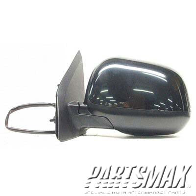 1320 | 2007-2009 MITSUBISHI OUTLANDER LT Mirror outside rear view Power; Heated; Foldaway; PTM; see notes | MI1320136|7632A079-PFM