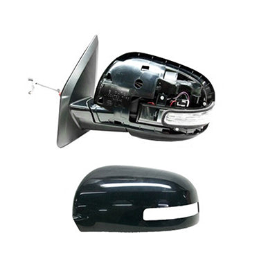 1320 | 2010-2013 MITSUBISHI OUTLANDER LT Mirror outside rear view Power; Non-Heated; w/Signal Lamp; w/Cover; PTM; see notes | MI1320142|7632A821-PFM
