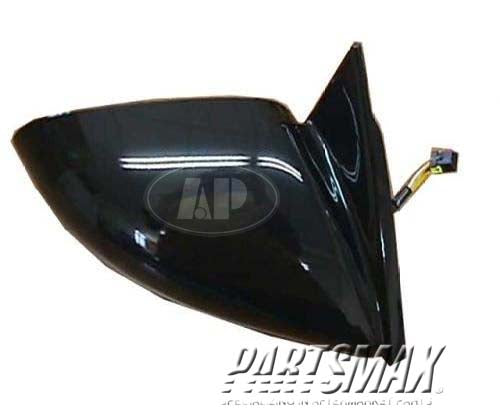 1321 | 1995-1999 MITSUBISHI ECLIPSE RT Mirror outside rear view heated power remote; black - paint to match | MI1321115|MR245303