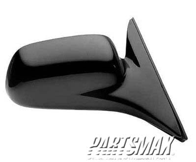 1710 | 1999-2003 MITSUBISHI GALANT RT Mirror outside rear view manual remote; black - paint to match | MI1321122|MR192726