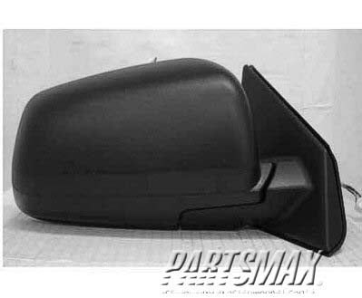 1321 | 2008-2014 MITSUBISHI LANCER RT Mirror outside rear view Power; Heated | MI1321132|7632A096