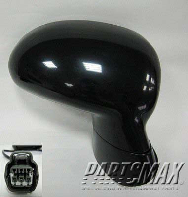 1321 | 2006-2008 MITSUBISHI ECLIPSE RT Mirror outside rear view GS|SE; Power; Non-Heated; PTM | MI1321134|MN159640XA