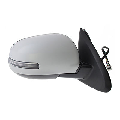 1321 | 2016-2017 MITSUBISHI OUTLANDER RT Mirror outside rear view w/Turn Signal Lamps; Pwr Folding; w/Cover; PTM; see notes | MI1321152|7632C598-PFM