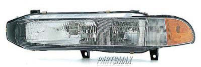 2502 | 1997-1998 MITSUBISHI GALANT LT Headlamp assy composite all | MI2502106|MR296615