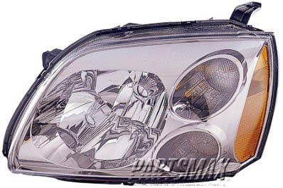 1150 | 2005-2007 MITSUBISHI GALANT LT Headlamp assy composite SE | MI2502127|MR991161