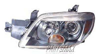 2502 | 2005-2006 MITSUBISHI OUTLANDER LT Headlamp assy composite Limited | MI2502146|8301A245
