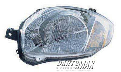 2502 | 2007-2012 MITSUBISHI ECLIPSE LT Headlamp assy composite Spyder; From 1-07 | MI2502159|8301B135