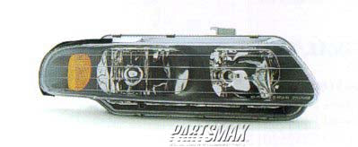 2503 | 1995-1996 CHRYSLER SEBRING RT Headlamp assy composite 2dr coupe | MI2503101|MR162894