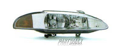 2503 | 1995-1998 EAGLE TALON RT Headlamp assy composite all | MI2503104|MR162466