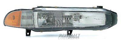 2503 | 1997-1998 MITSUBISHI GALANT RT Headlamp assy composite all | MI2503106|MR296616