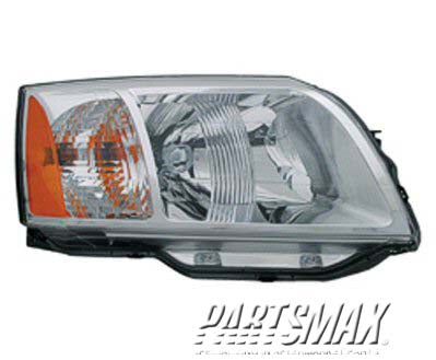 2503 | 2004-2011 MITSUBISHI ENDEAVOR RT Headlamp assy composite all | MI2503137|MR971932