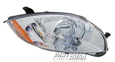 2503 | 2007-2008 MITSUBISHI ECLIPSE RT Headlamp assy composite Coupe (From 1-07)/Spyder (08-) | MI2503147|8301B138