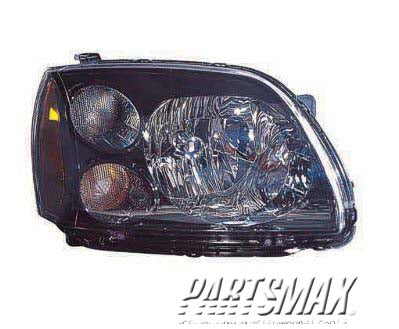 1160 | 2009-2009 MITSUBISHI GALANT RT Headlamp assy composite SPORT | MI2503153|8301A560