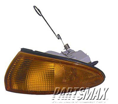 2520 | 1993-1996 MITSUBISHI MIRAGE LT Parklamp assy 2dr coupe; park/signal combo | MI2520109|MB821051