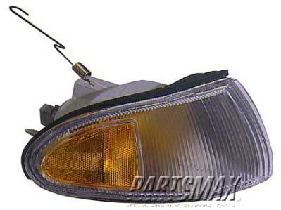 2521 | 1993-1996 MITSUBISHI MIRAGE RT Parklamp assy 4dr sedan; park/signal combo | MI2521106|MB821046
