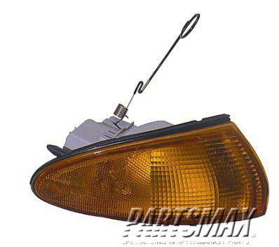 2521 | 1993-1996 MITSUBISHI MIRAGE RT Parklamp assy 2dr coupe; park/signal combo | MI2521109|MB821052