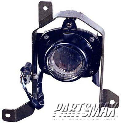 1560 | 1997-1999 MITSUBISHI MONTERO SPORT LT Fog lamp assy all | MI2592109|MR439711