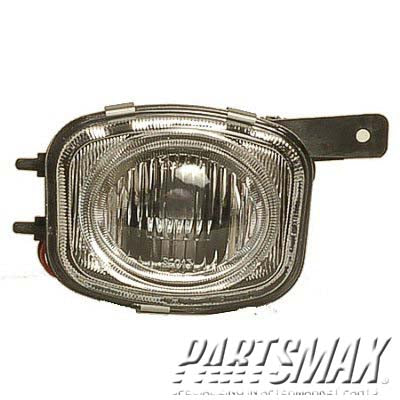 1570 | 2000-2002 MITSUBISHI ECLIPSE RT Fog lamp assy to 1/02 | MI2593105|MR496324