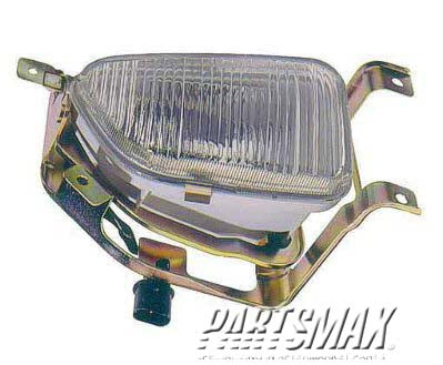 2593 | 1997-2002 MITSUBISHI MIRAGE RT Fog lamp assy all | MI2593110|MR296312