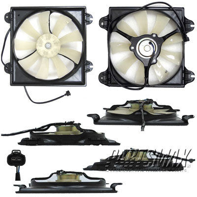 3113 | 2007-2012 MITSUBISHI ECLIPSE Condenser fan 3.8L; SPYDER | MI3113122|7812A175