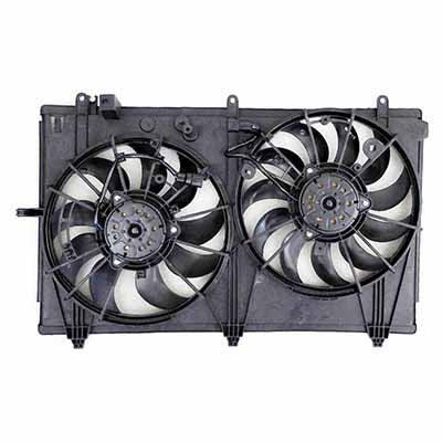 3115 | 2014-2016 MITSUBISHI OUTLANDER Radiator cooling fan assy 2.4L; To 6-15; Motor/Blade/Shroud Assy; see notes | MI3115148|1355A258-PFM