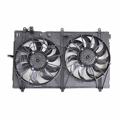 2880 | 2016-2016 MITSUBISHI OUTLANDER Radiator cooling fan assy 3.0L; From 7-15; Motor/Blade/Shroud Dual Fan Assy; see notes | MI3115152|1355A440-PFM