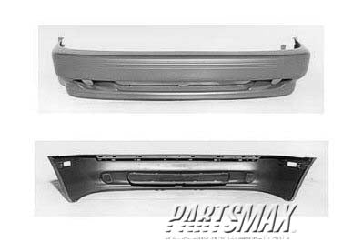 1000 | 1991-1994 NISSAN SENTRA Front bumper cover w/o spoiler | NI1000120|620225B411