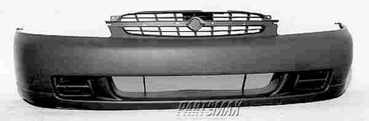 1000 | 1998-1999 NISSAN ALTIMA Front bumper cover except SE; prime | NI1000169|F20229E025