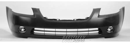 1000 | 2002-2004 NISSAN ALTIMA Front bumper cover prime | NI1000193|620228J040