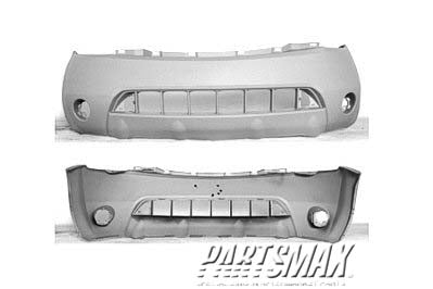 250 | 2003-2005 NISSAN MURANO Front bumper cover includes mounting clips & screws; prime | NI1000209|62022CA026
