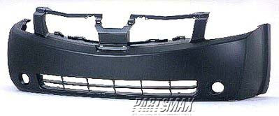 1000 | 2004-2006 NISSAN QUEST Front bumper cover Primed-Black | NI1000218|620225Z000