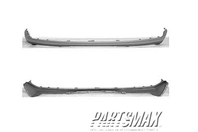 250 | 2005-2008 NISSAN FRONTIER Front bumper cover w/bright; upper | NI1000224|62025EA800