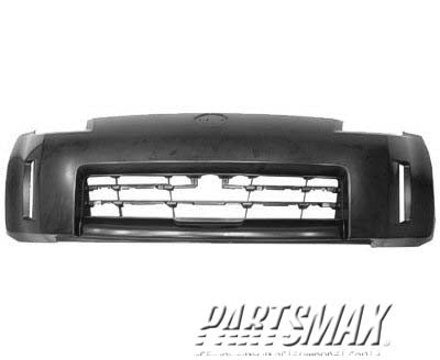 250 | 2006-2009 NISSAN 350Z Front bumper cover prime | NI1000234|FBM22CF40H