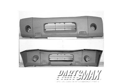 250 | 2004-2015 NISSAN TITAN Front bumper cover XE model; prime | NI1000237|620227S020