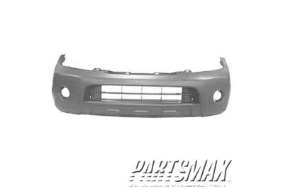 250 | 2008-2012 NISSAN PATHFINDER Front bumper cover S/SE; prime | NI1000248|62022ZS00E