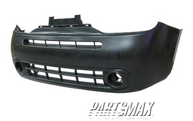 1000 | 2009-2014 NISSAN CUBE Front bumper cover BASE|S|SL; prime | NI1000269|FBM221FC0H